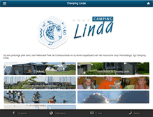 Tablet Screenshot of campinglinda.nl